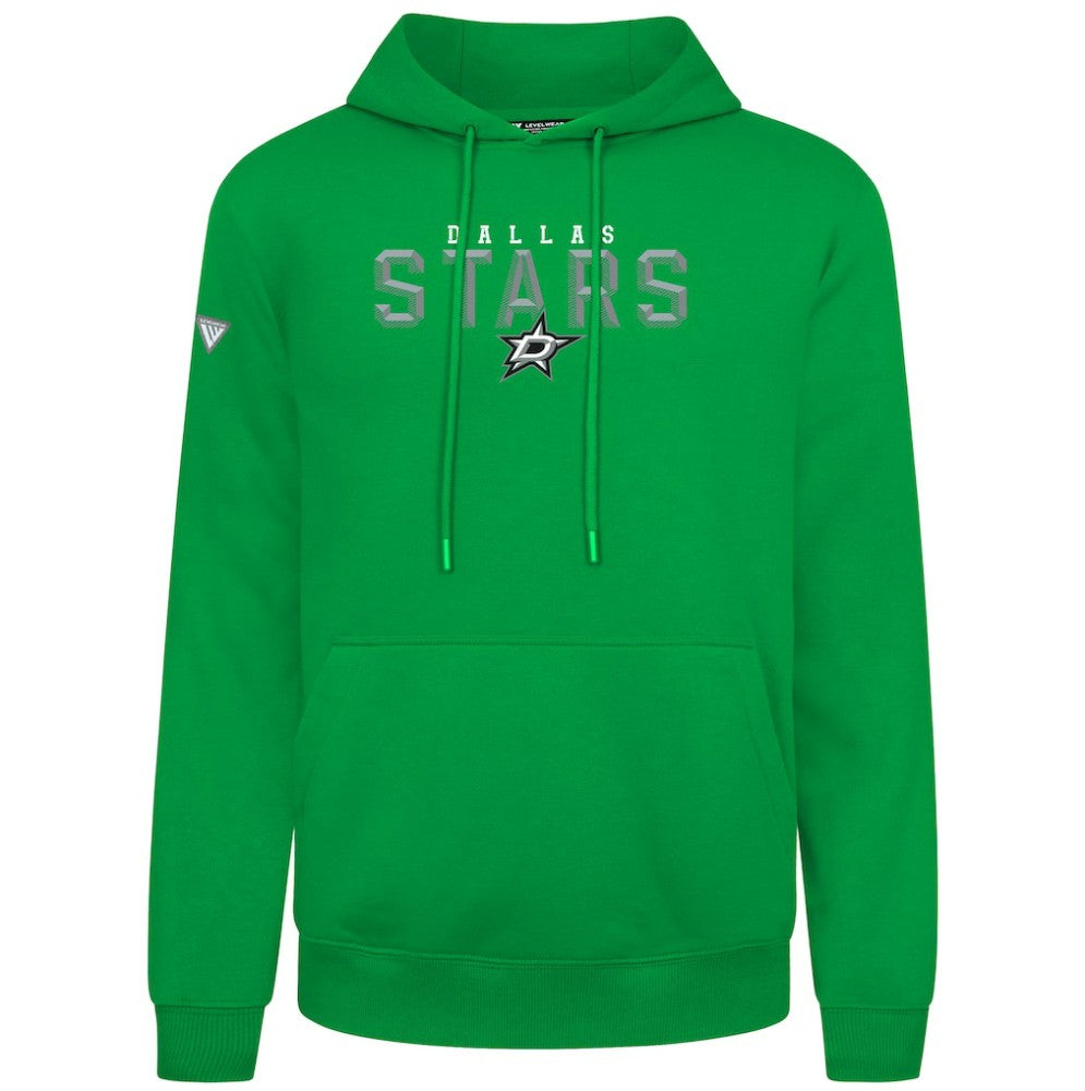 Dallas Stars - Levelwear Podium Carve Pullover Hoodie Green
