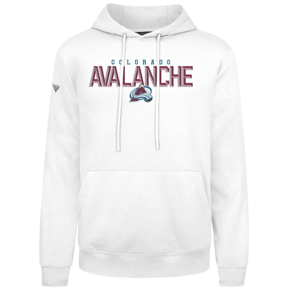 Colorado Avalanche - Levelwear Podium Carve Pullover Hoodie White