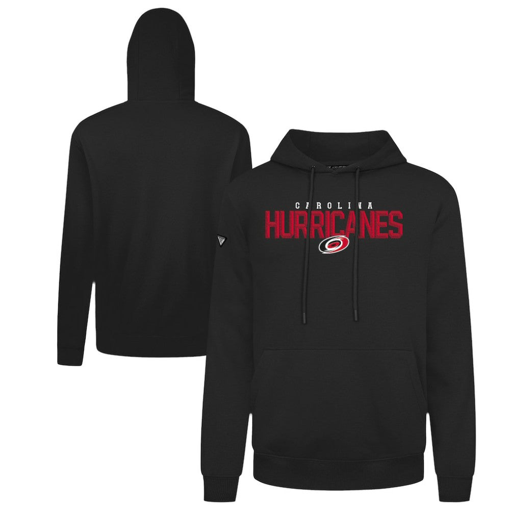 Carolina Hurricanes - Levelwear Podium Carve Pullover Hoodie Black
