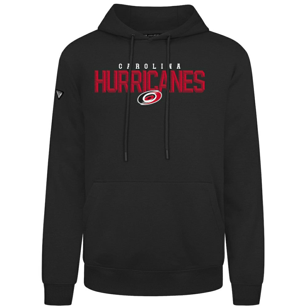 Carolina Hurricanes - Levelwear Podium Carve Pullover Hoodie Black