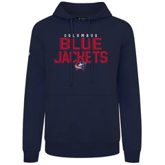 Columbus Blue Jackets - Levelwear Podium Carve Pullover Hoodie Navy