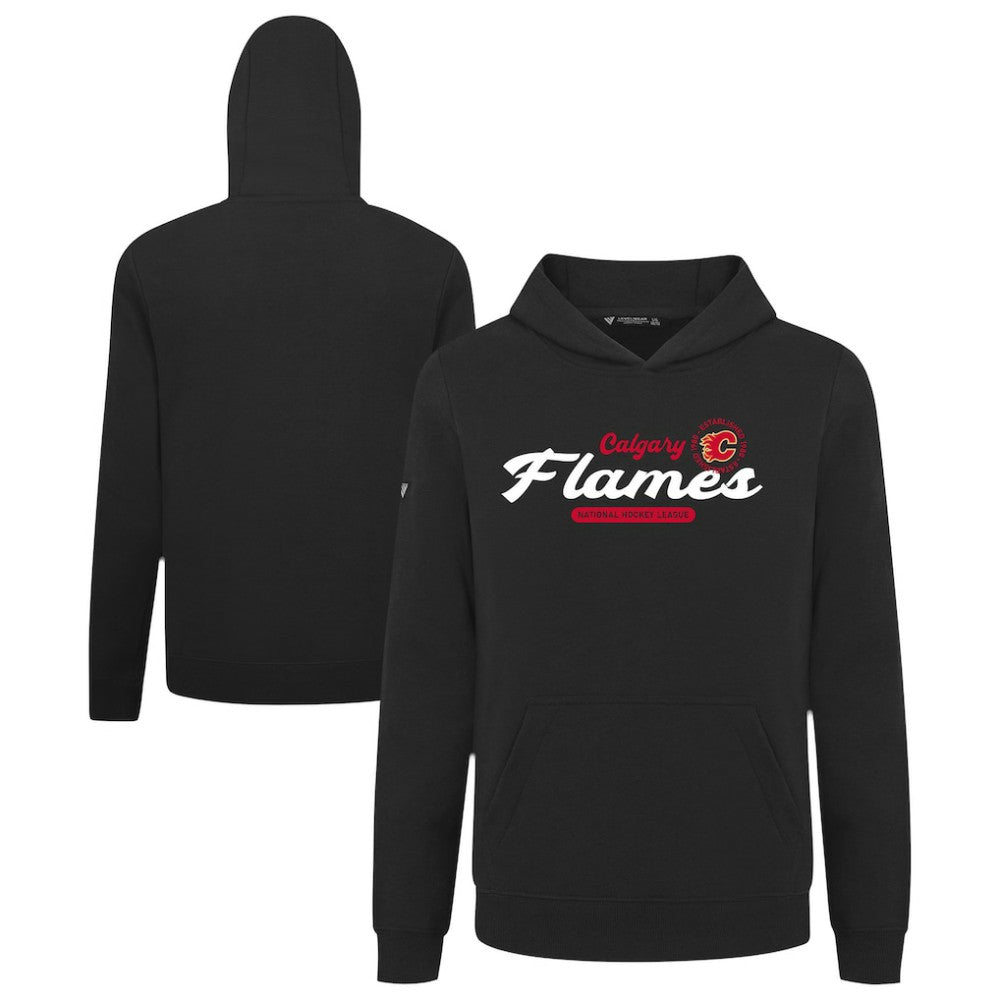 Calgary Flames - Levelwear Youth Podium Monument Pullover Hoodie Black