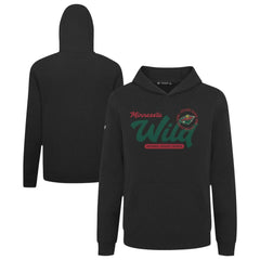 Minnesota Wild - Levelwear Youth Podium Monument Pullover Hoodie Black
