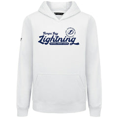Tampa Bay Lightning - Levelwear Youth Podium Monument Pullover Hoodie White