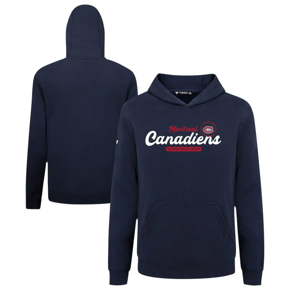 Montreal Canadiens - Levelwear Youth Podium Monument Pullover Hoodie Navy