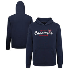 Montreal Canadiens - Levelwear Youth Podium Monument Pullover Hoodie Navy