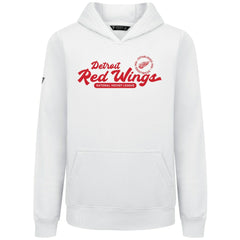 Detroit Red Wings - Levelwear Youth Podium Monument Pullover Hoodie White