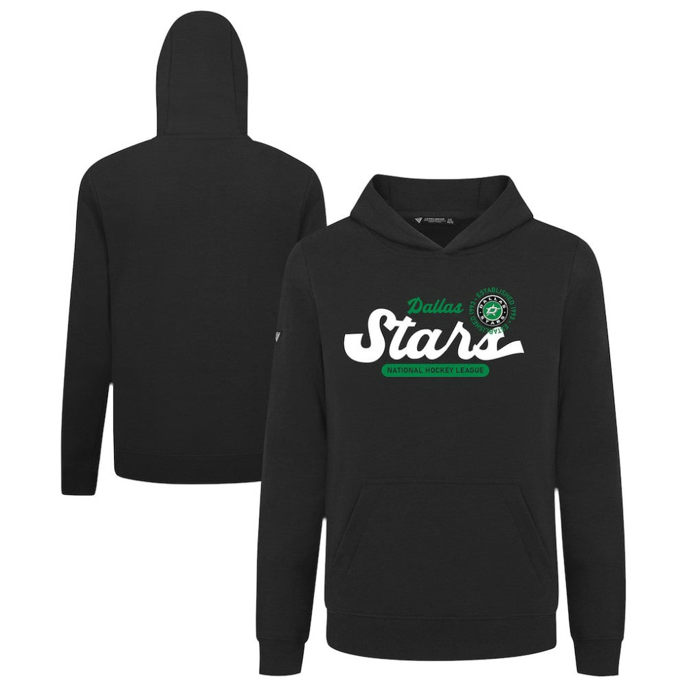 Dallas Stars - Levelwear Youth Podium Monument Pullover Hoodie Black