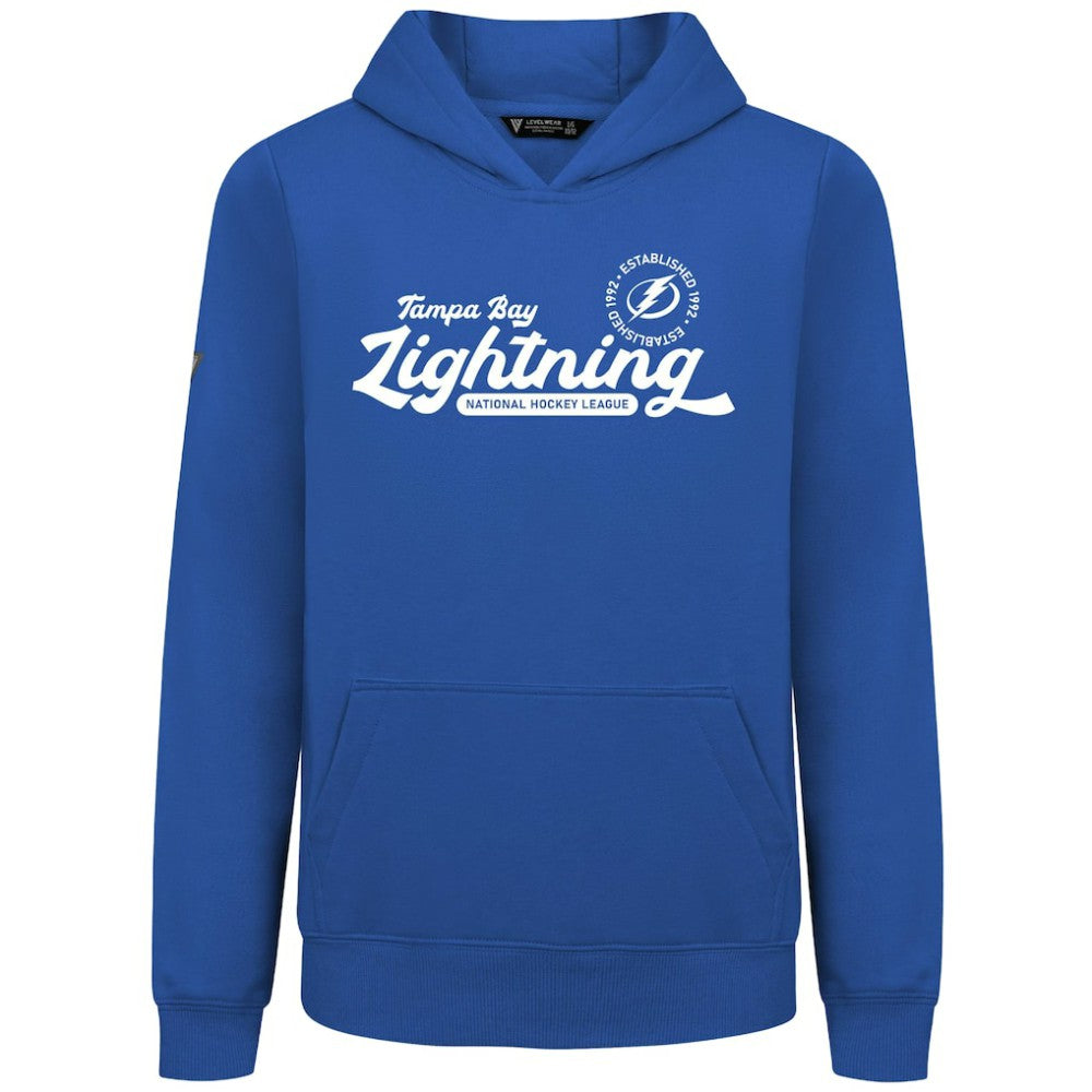 Tampa Bay Lightning - Levelwear Youth Podium Monument Pullover Hoodie Royal