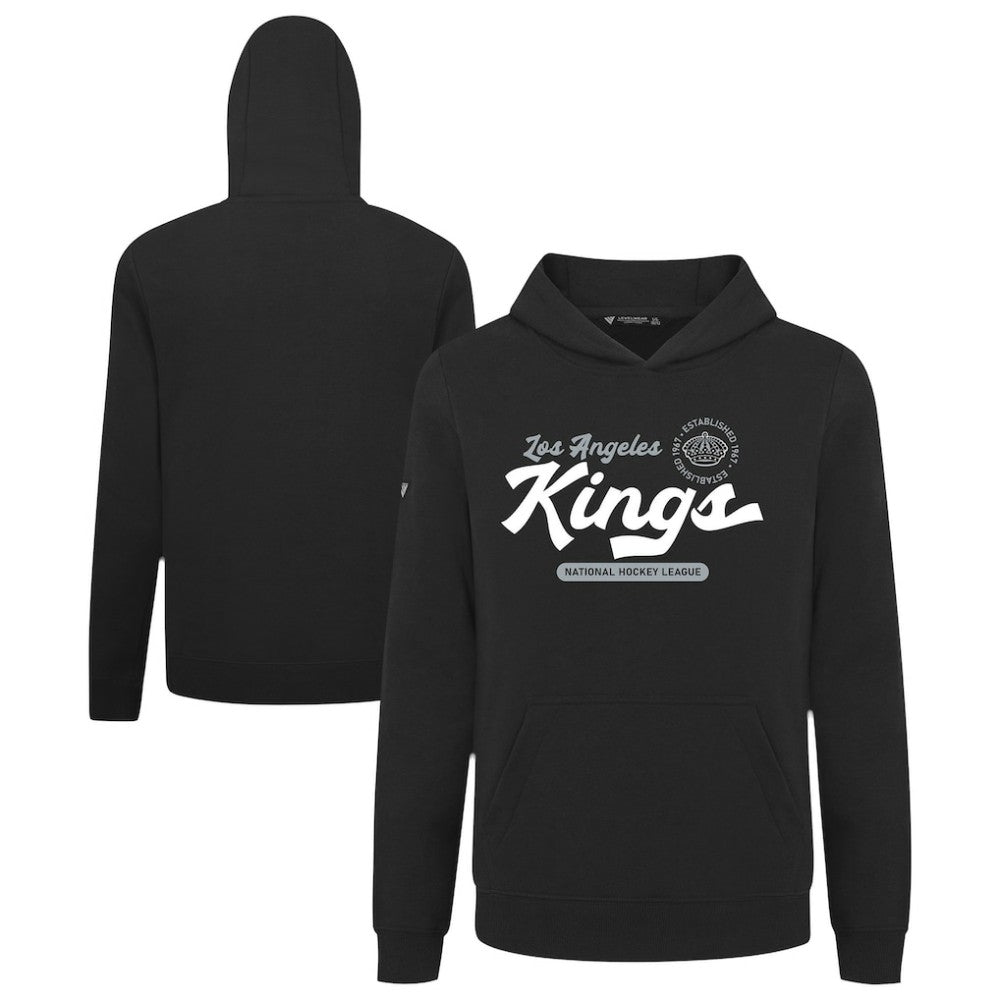 Los Angeles Kings - Levelwear Youth Podium Monument Pullover Hoodie Black