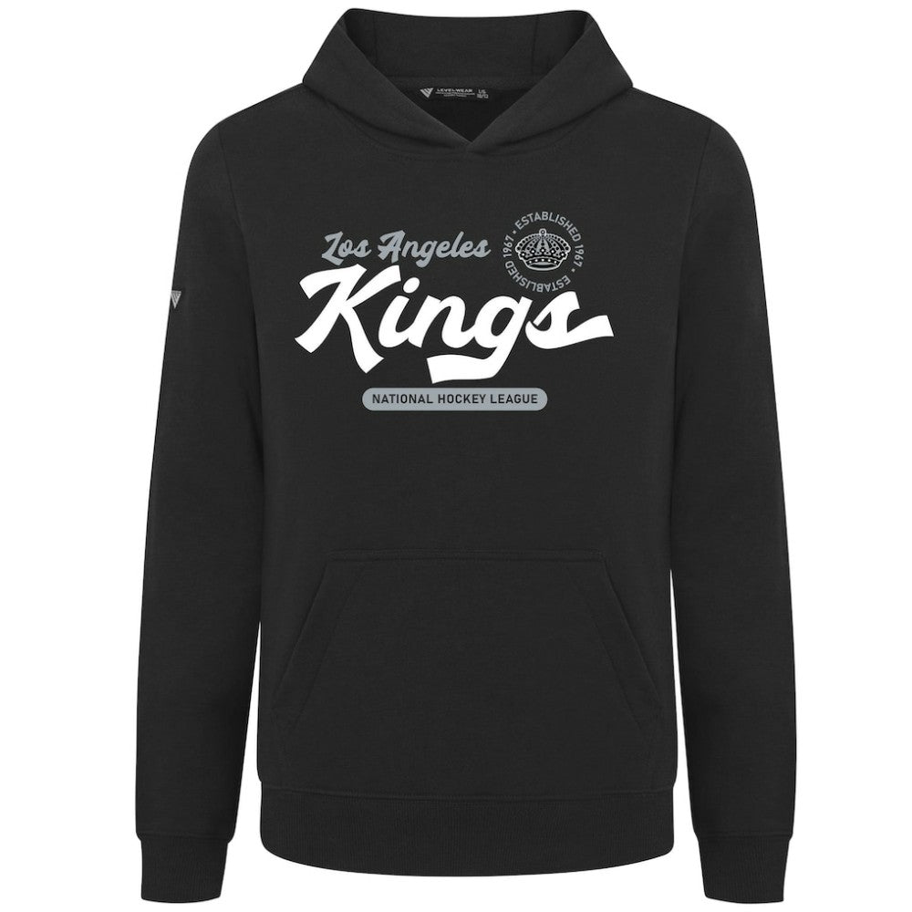 Los Angeles Kings - Levelwear Youth Podium Monument Pullover Hoodie Black