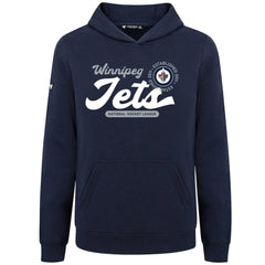 Winnipeg Jets - Levelwear Youth Podium Monument Pullover Hoodie Navy