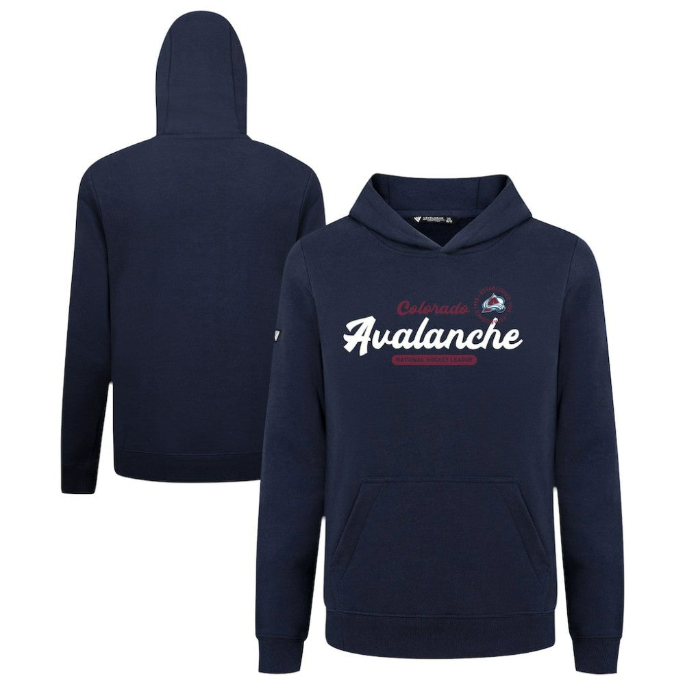 Colorado Avalanche - Levelwear Youth Podium Monument Pullover Hoodie Navy