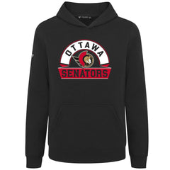 Ottawa Senators - Levelwear Youth Podium Banner Arch Pullover Hoodie Black