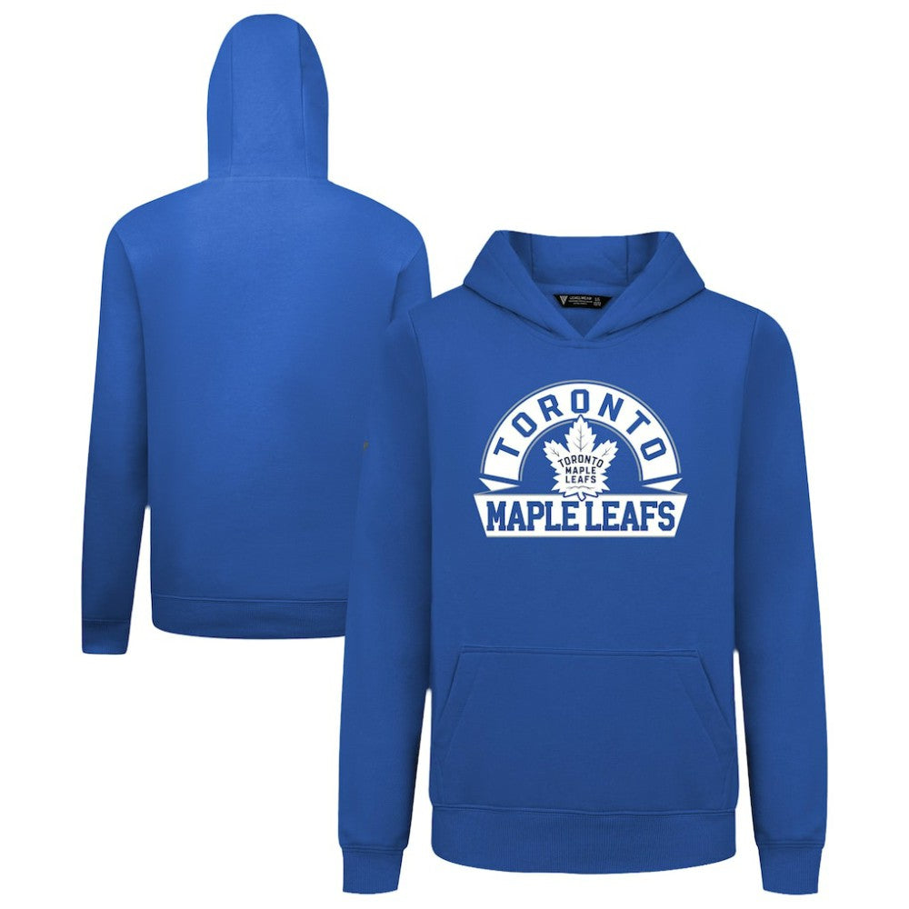 Toronto Maple Leafs - Levelwear Youth Podium Banner Arch Pullover Hoodie Royal