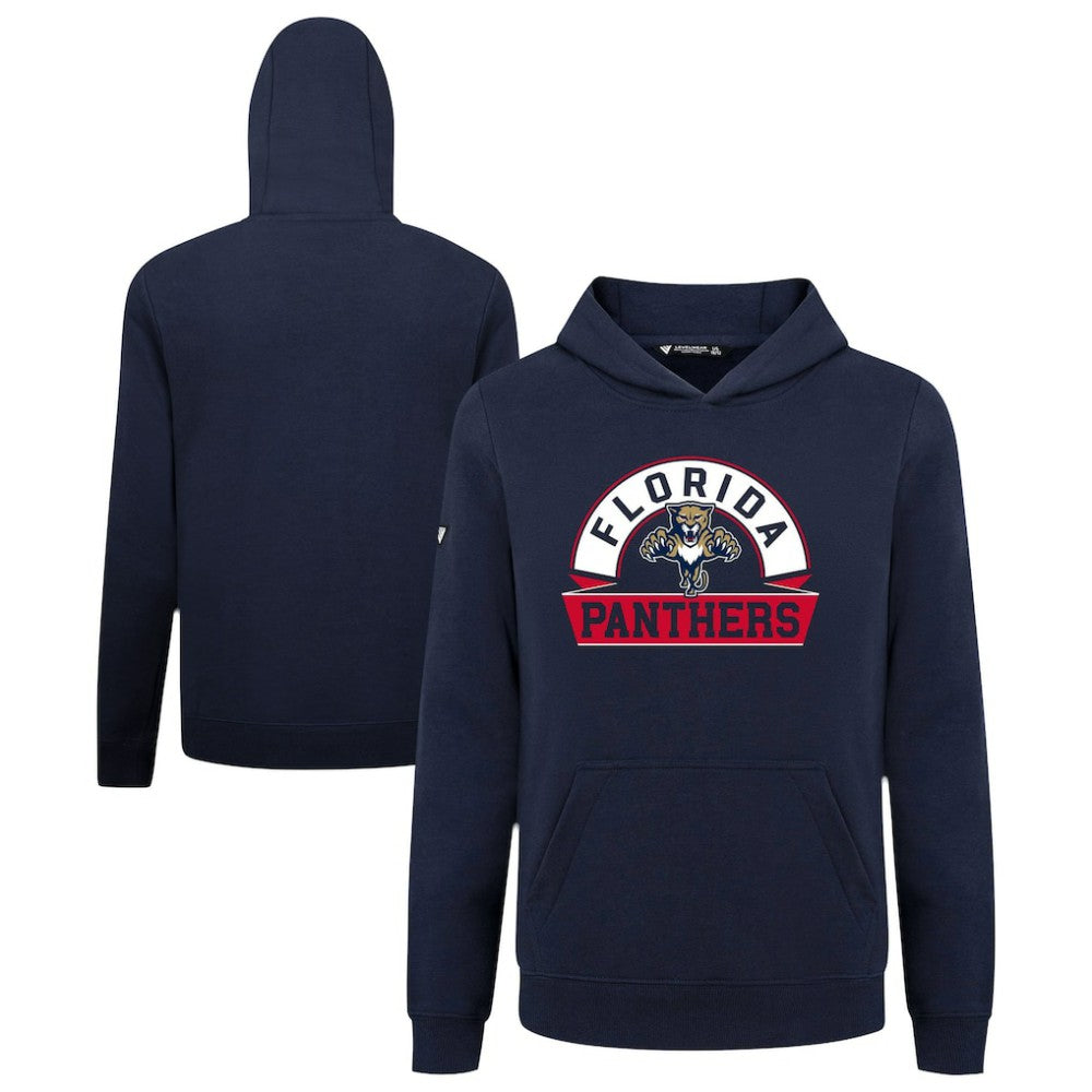 Florida Panthers - Levelwear Youth Podium Banner Arch Pullover Hoodie Navy