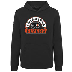 Philadelphia Flyers - Levelwear Youth Podium Banner Arch Pullover Hoodie Black