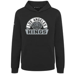 Los Angeles Kings - Levelwear Youth Podium Banner Arch Pullover Hoodie Black