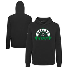 Dallas Stars - Levelwear Youth Podium Banner Arch Pullover Hoodie Black