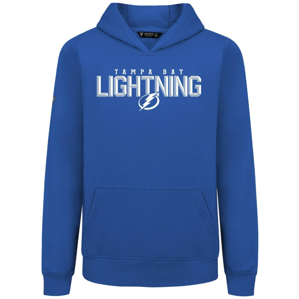 Tampa Bay Lightning - Levelwear Youth Podium Carve Pullover Hoodie Royal