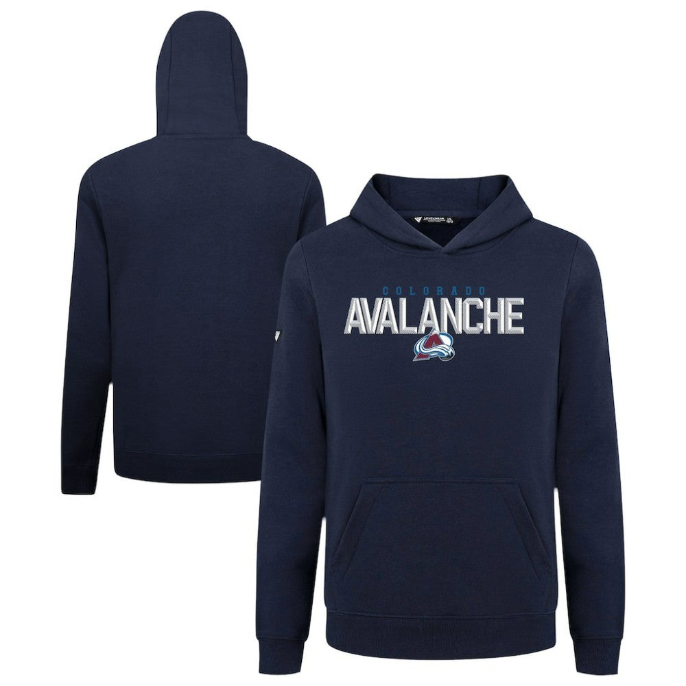 Colorado Avalanche - Levelwear Youth Podium Carve Pullover Hoodie Navy