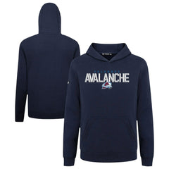 Colorado Avalanche - Levelwear Youth Podium Carve Pullover Hoodie Navy