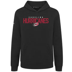 Carolina Hurricanes - Levelwear Youth Podium Carve Pullover Hoodie Black