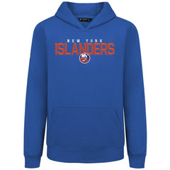 New York Islanders - Levelwear Youth Podium Carve Pullover Hoodie Royal