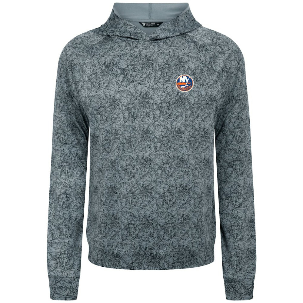New York Islanders - Levelwear Albatross Raglan Pullover Hoodie Gray