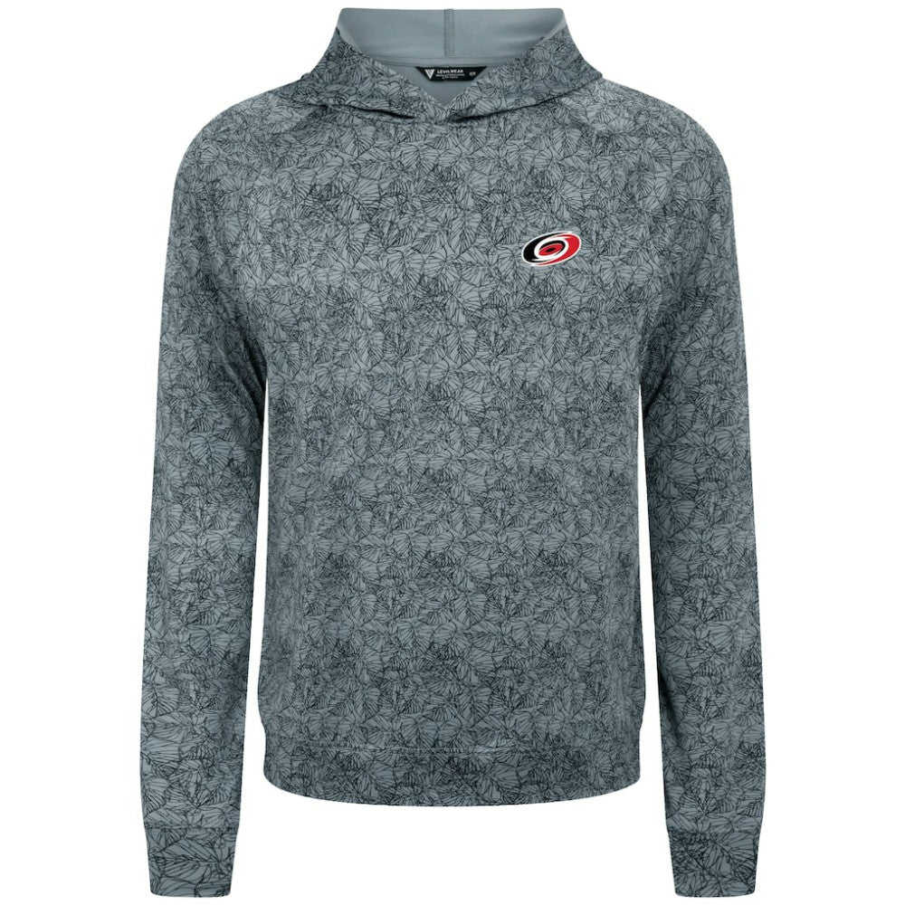 Carolina Hurricanes - Levelwear Albatross Raglan Pullover Hoodie Gray