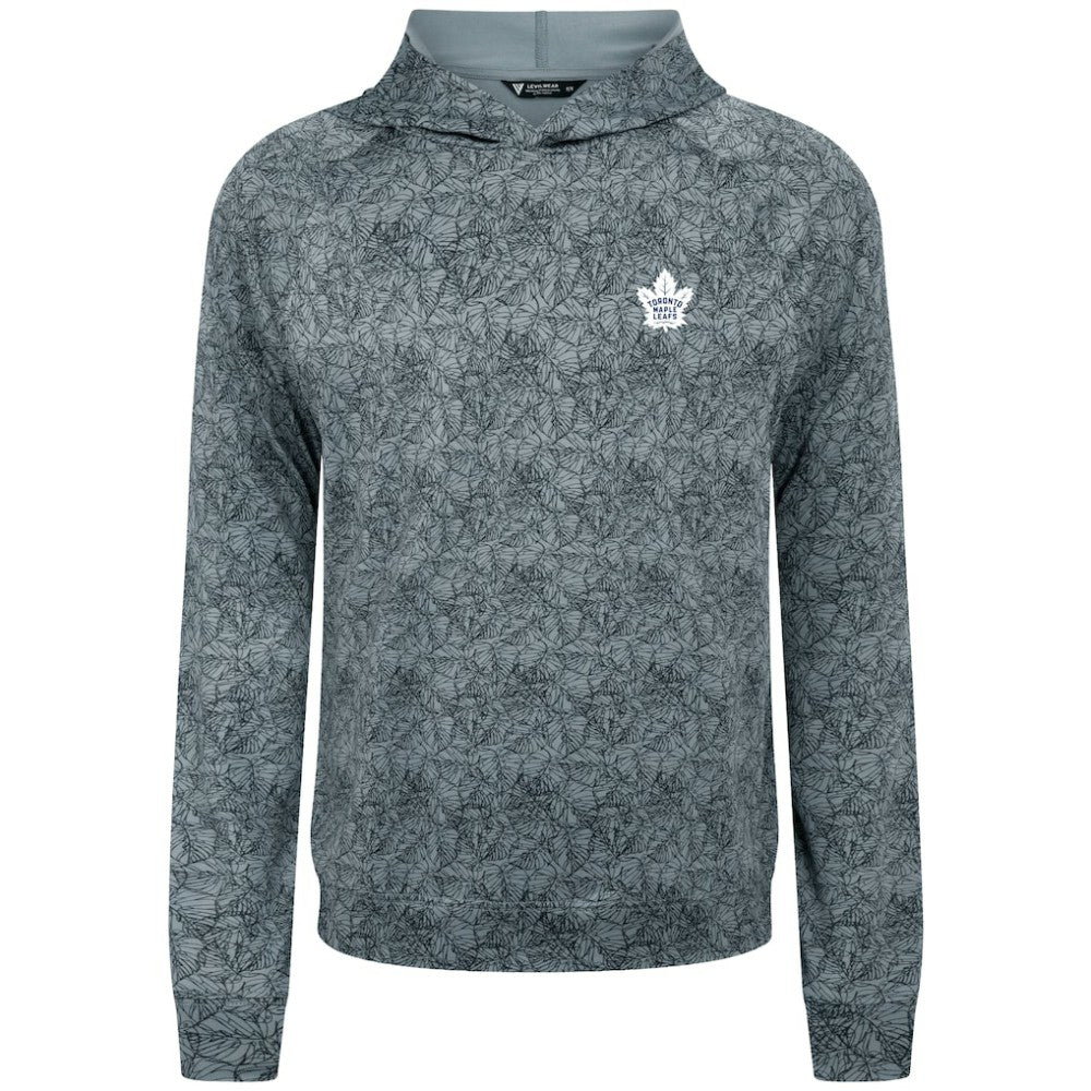 Toronto Maple Leafs - Levelwear Albatross Raglan Pullover Hoodie Gray