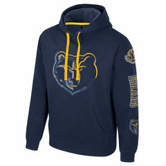 NBA - Memphis Grizzlies Stadium Essentials Unisex Elementized Pullover Hoodie - Navy