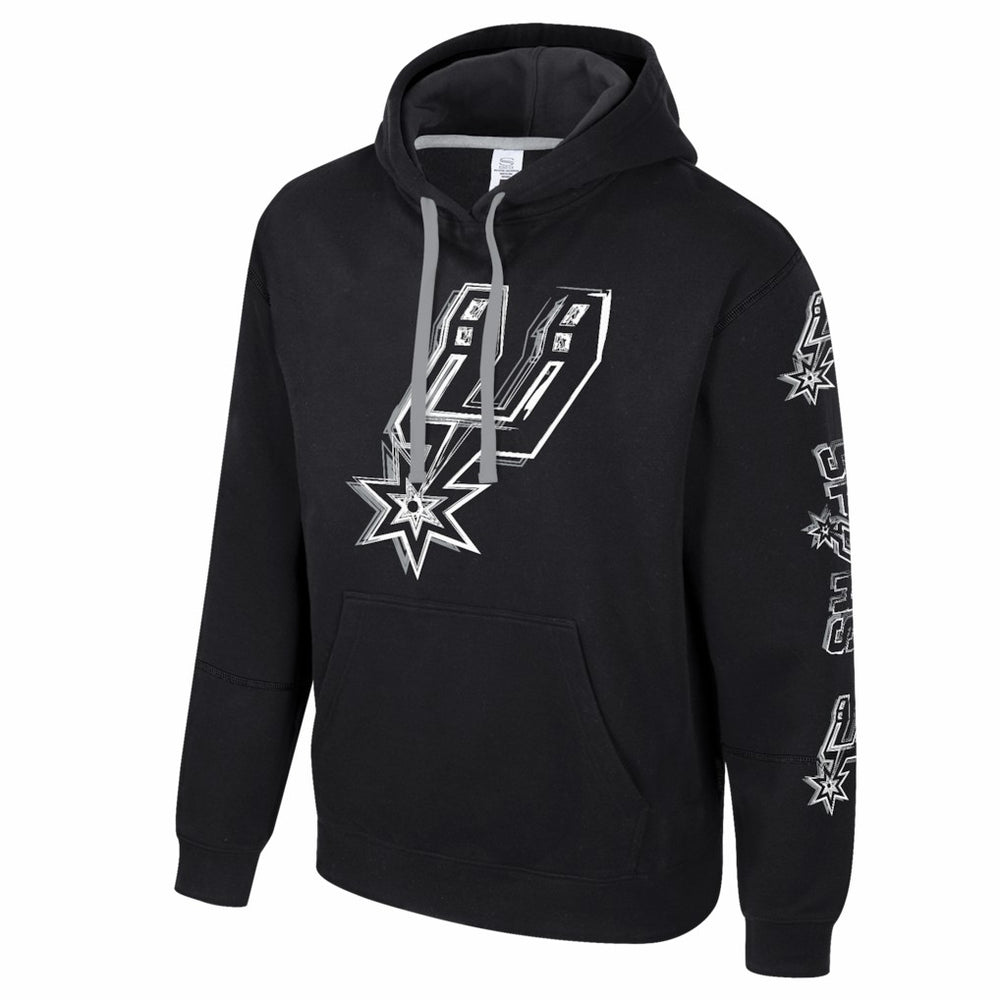 NBA - San Antonio Spurs Stadium Essentials Unisex Elementized Pullover Hoodie - Black