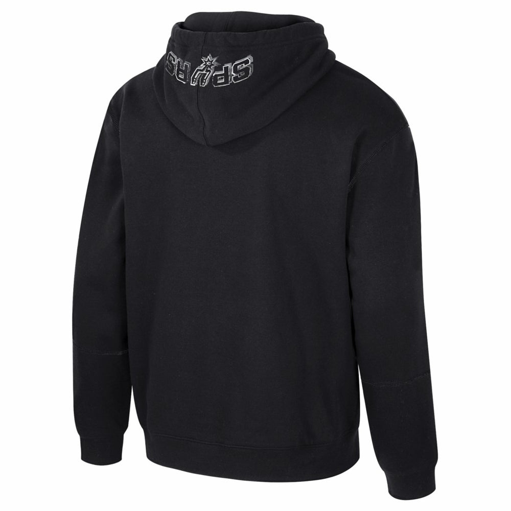 NBA - San Antonio Spurs Stadium Essentials Unisex Elementized Pullover Hoodie - Black