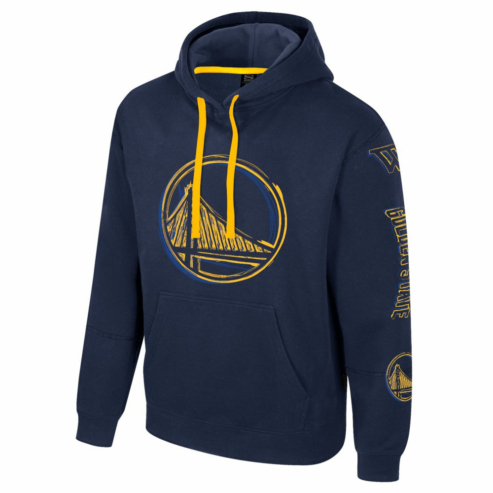 NBA - Golden State Warriors Stadium Essentials Unisex Elementized Pullover Hoodie - Navy
