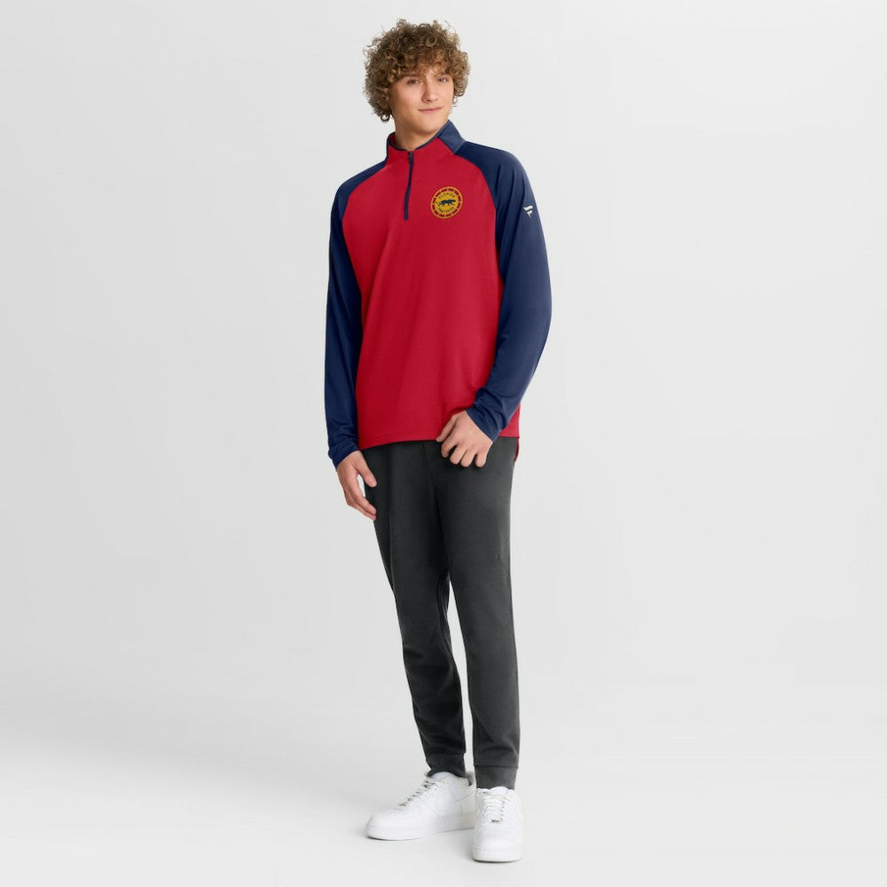 Florida Panthers - Fanatics 2026 NHL Winter Classic Authentic Pro Quarter-Zip Bright Cardinal