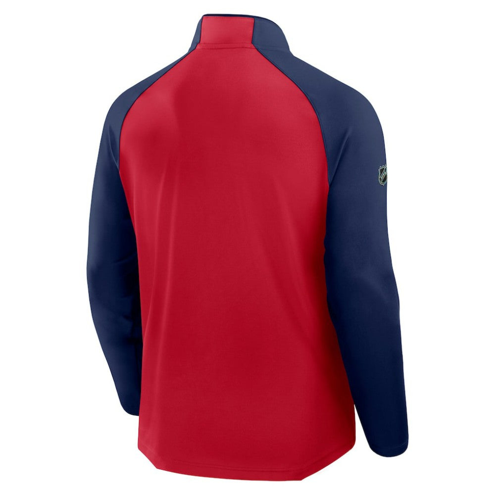 Florida Panthers - Fanatics 2026 NHL Winter Classic Authentic Pro Quarter-Zip Bright Cardinal