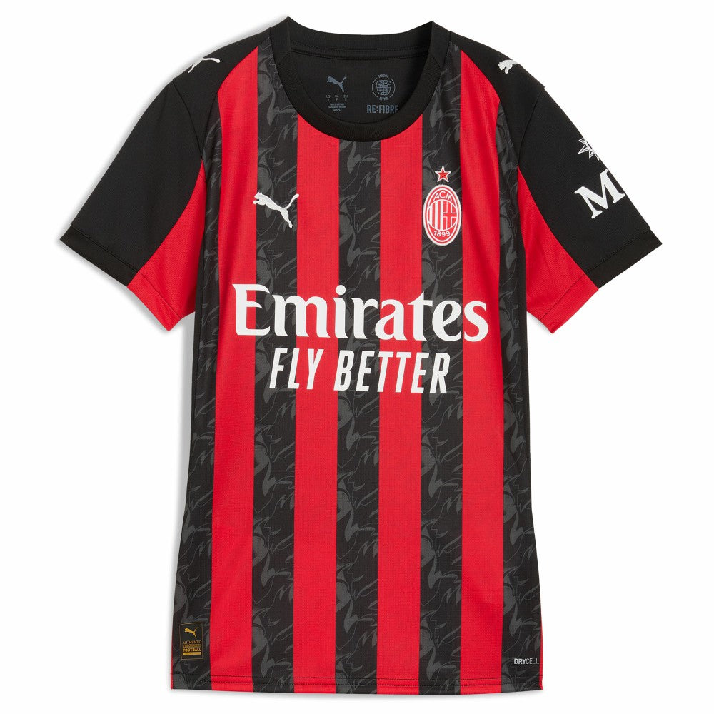 Puma AC Milan Women's 2025/26 Home Replica Jerseys - Red