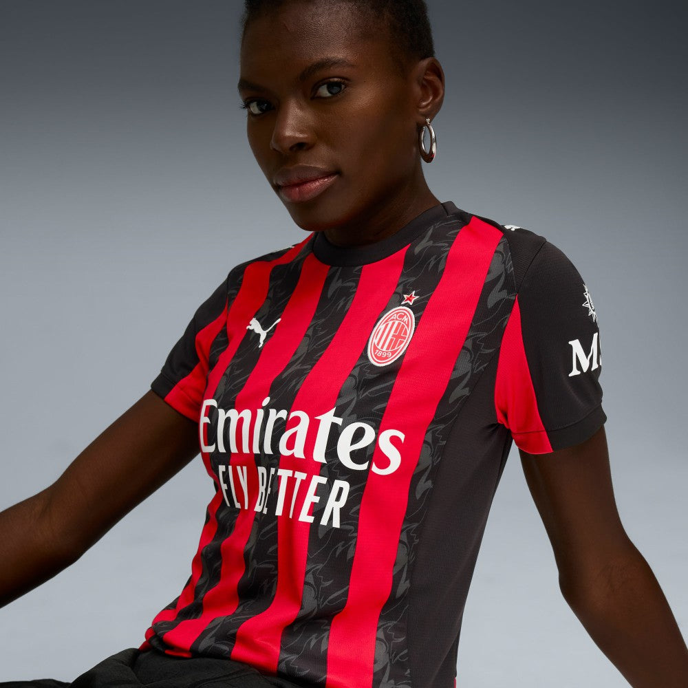 Puma AC Milan Women's 2025/26 Home Replica Jerseys - Red