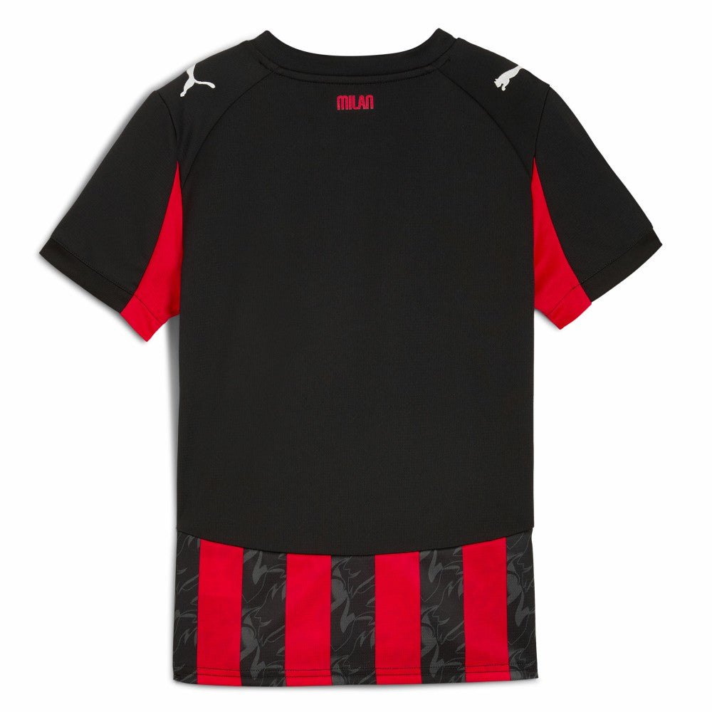 Puma AC Milan Youth 2025/26 Home Replica Jerseys - Red