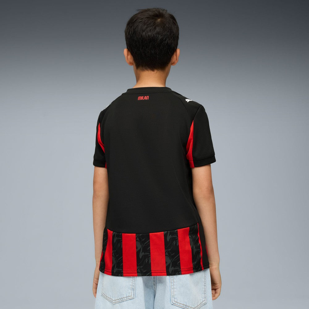 Puma AC Milan Youth 2025/26 Home Replica Jerseys - Red