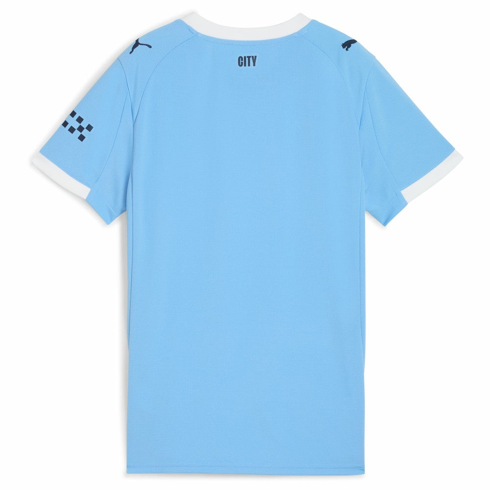Puma Manchester City Women's 2025/26 Home Replica Jerseys - Sky Blue