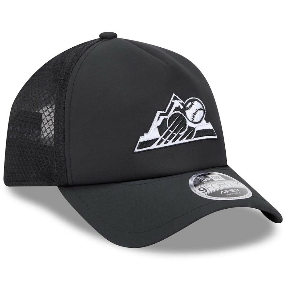 Colorado Rockies New Era 2026 Batting Practice Alternate Apex 9FORTY Adjustable Hat Clearance