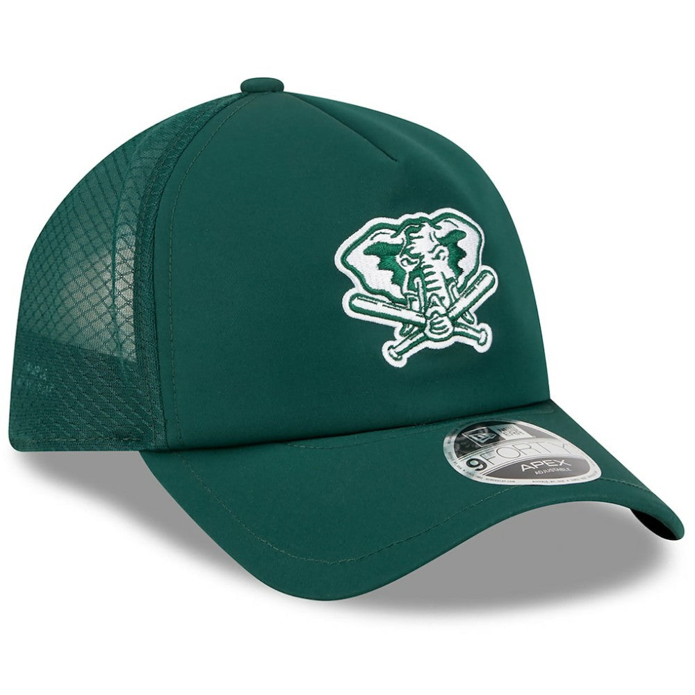 Athletics New Era 2026 Batting Practice Alternate Apex 9FORTY Adjustable Hat Clearance