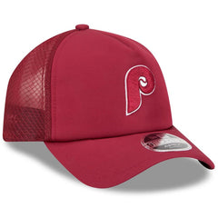 Philadelphia Phillies New Era 2026 Batting Practice Alternate Apex 9FORTY Adjustable Hat Lifestyle