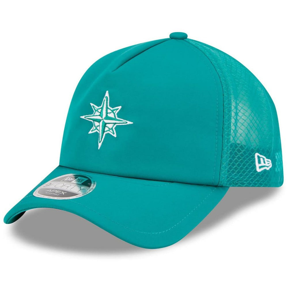 Seattle Mariners New Era 2026 Batting Practice Alternate Apex 9FORTY Adjustable Hat Clearance