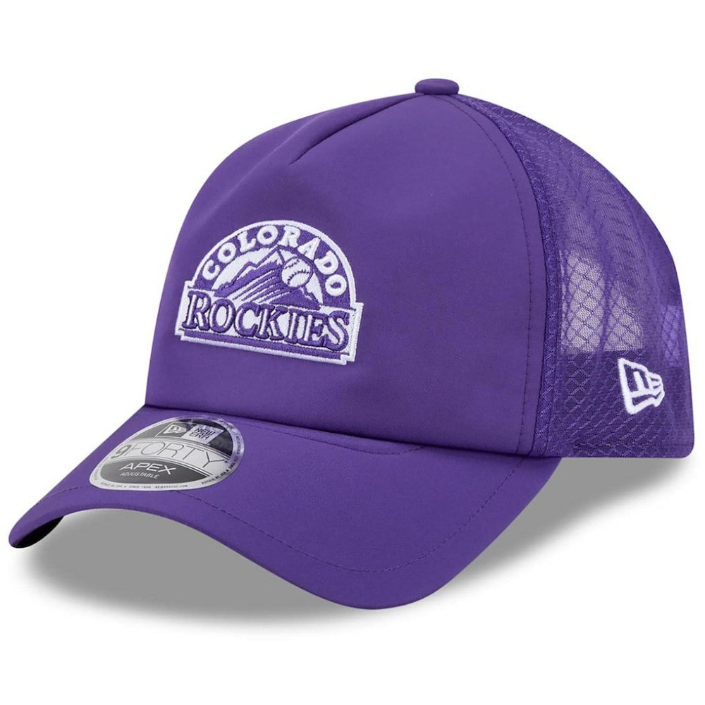 Colorado Rockies New Era 2026 Batting Practice Alternate Apex 9FORTY Adjustable Hat for sale