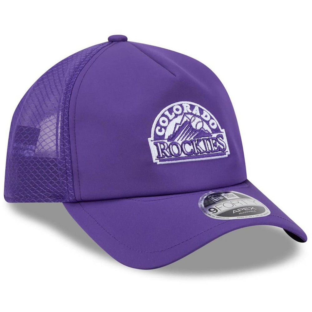 Colorado Rockies New Era 2026 Batting Practice Alternate Apex 9FORTY Adjustable Hat for sale