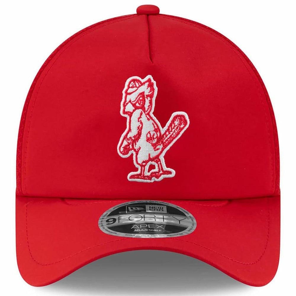 St. Louis Cardinals New Era 2026 Batting Practice Alternate Apex 9FORTY Adjustable Hat Lifestyle
