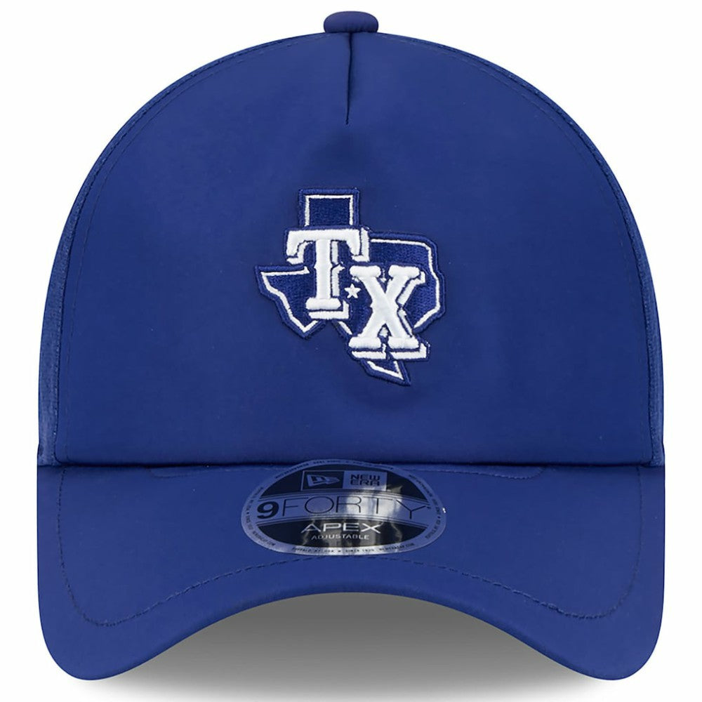 Texas Rangers New Era 2026 Batting Practice Alternate Apex 9FORTY Adjustable Hat Lifestyle